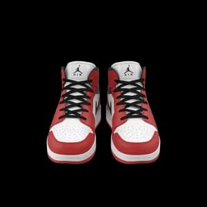 Nike Air Jordan 1 Red And Black